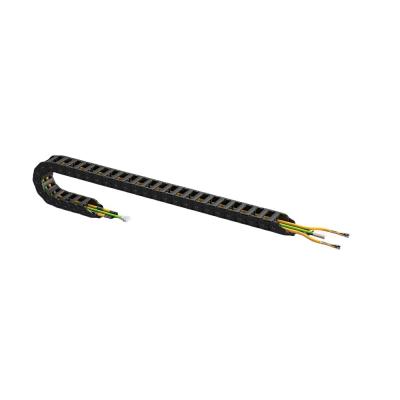 Lightweight Flexible Plastic Hydraulic Hose Drag Chain Cable Carrier Roller Conveyor CNC Machine Part