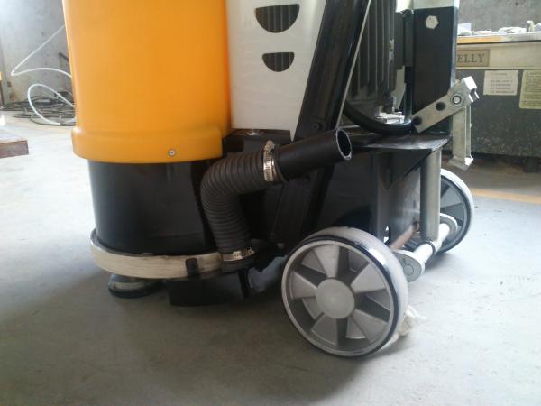 Polisher de assoalho manual do mármore da pedra de 5.5HP 220V com tomada magnética do vácuo da placa