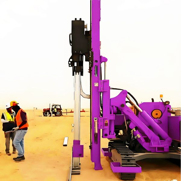 Pile Driving Machine Resistant High Temperature Environments Hole Diameter 90-400mm Hydraulic Pile Driver