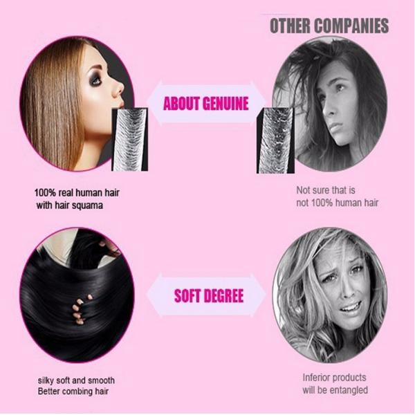 100G Cambodian Virgin Hair / Virgin Malaysian Hair Bundles Kinky Curl For Black Women