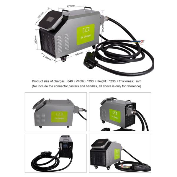 CCS CHAdeMO GBT 380V 3 фазы 20kw постоянного тока портативное зарядное устройство для электромобилей