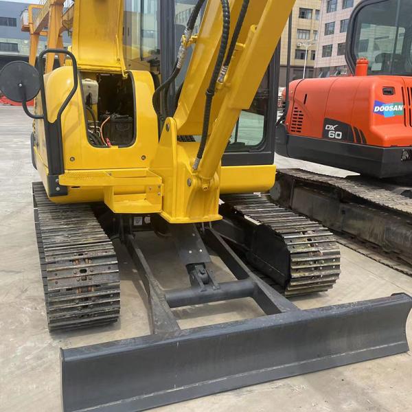 5Ton Small Used Komatsu Excavators PC56-7 Hydraulic Compact Crawler Mini Digger