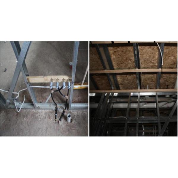 Дом виллы семьи живущий светлый стальной/полуфабрикат дома контейнера для перевозок