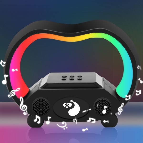 Multi Function Smart Led Light Box Outdoor Portable Wireless Party Speakers RGB Fun Colors