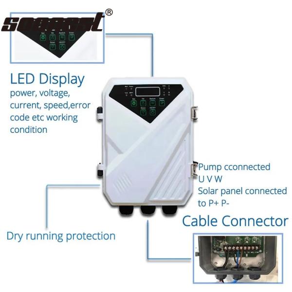 125M Solar Submersible Deep Well Water Pump Solar 12V 24V Dc Booster Water Pump Solar Pool Pump With Solar Panels