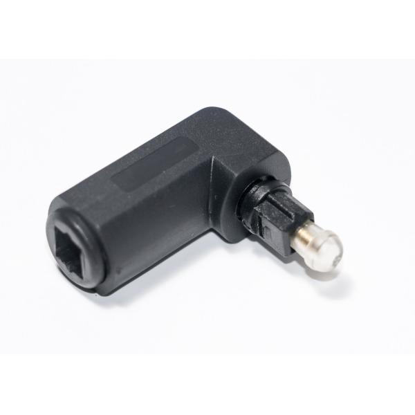 Аксессуары стекловолокна ТВ DVD мужчина 90 градусов к разъем-розетке