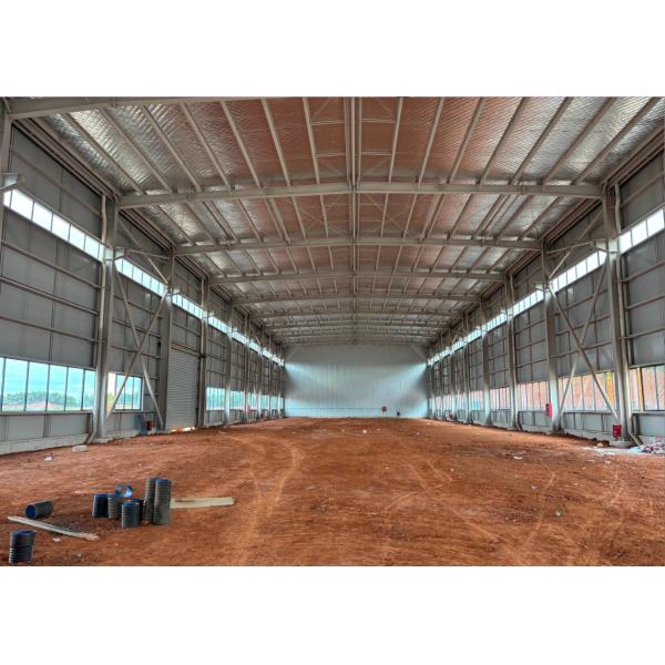 Q355B hot-rolled H-shaped steel steel structure industrial building portal steel frame warehouse