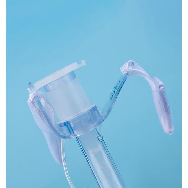 PVC Normal Medical Cuffed Tracheostomy Tube Uncuffed Tracheostomy Tube Holder
