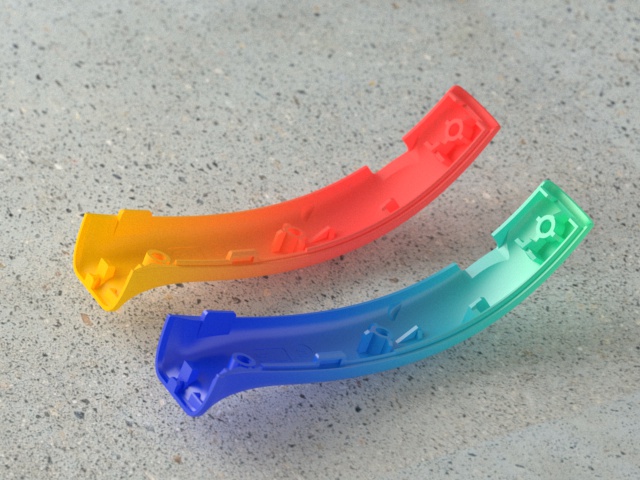 OEM / ODM: Cold Runner Injection Molding & Left + Right Eye Shell (1+1) No.23056