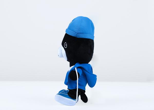 Huggable Soft Plush Toys Super Soft Fabric Cusomized Logo High Elasticity