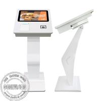 Quiosco del servicio del uno mismo del Lcd pantalla táctil de 15,6 pulgadas con la impresora And Scanner