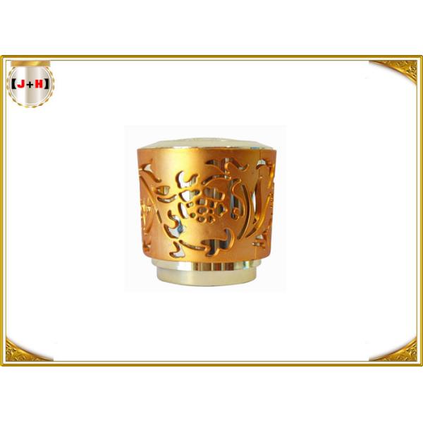 Форма павлина гальванизирует 3D рисуя крышку духов Zamac