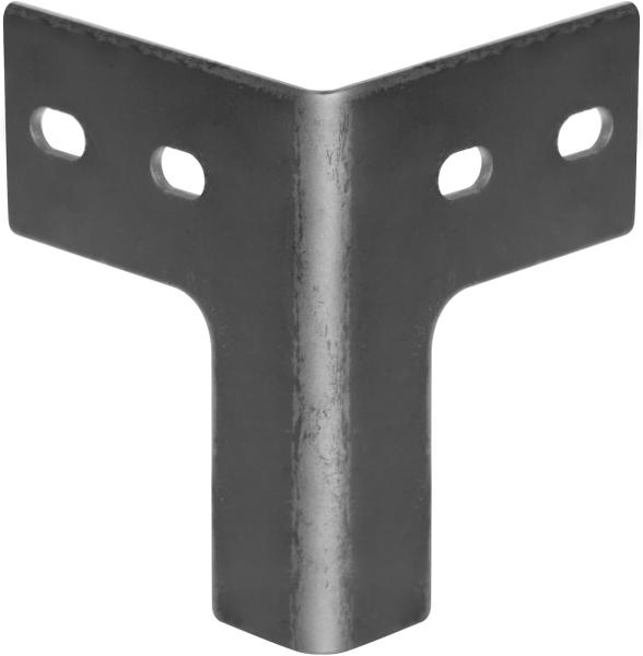 L Shaped Metal Workbench Corner Brace Brackets Slotted Weldable Thickness 2.9mm