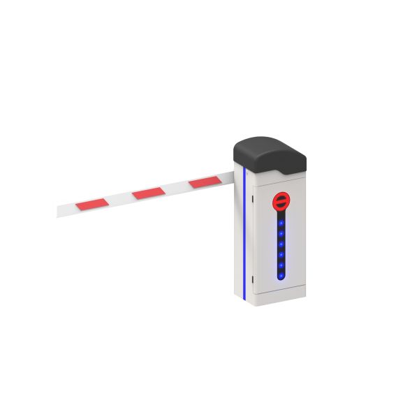 3m-6m Pole Boom Barrier Gates Adjustable Speed Cold Rolled Steel Barrier Gate