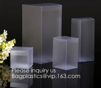 boîte de PVC d'espace libre de boîte de PVC avec l'aluminium emboutissant des solutions de rechange à la boîte acrylique et à l'impression offset Alternati de PVC d'espace libre de boîte de PVC de boîte