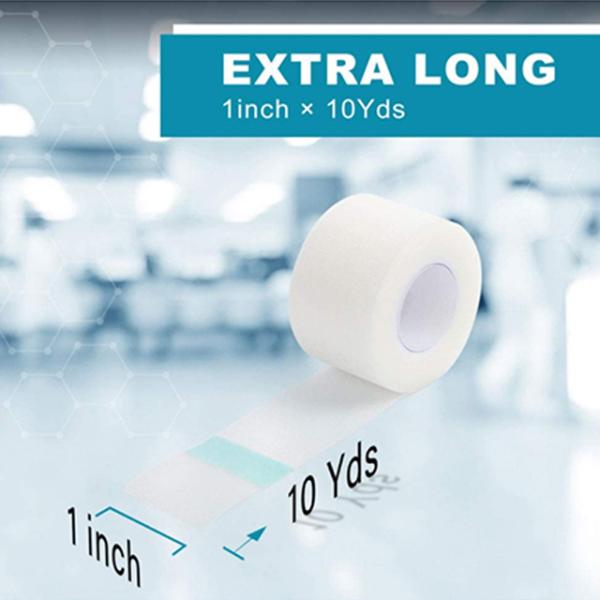 Wholesale Cheap Transparent Medical Tape, Adhesive Clear Hypoallergenic Surgical Tape,PE First Aid Tape for Wound