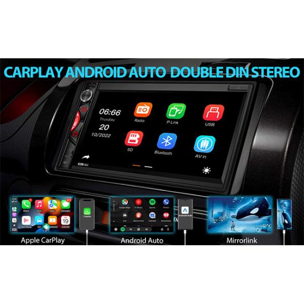 USB 7 дюймовый Android Автомобильный стерео 1024 * 600 IPS Screen Автомобильный стерео Внешний микрофон