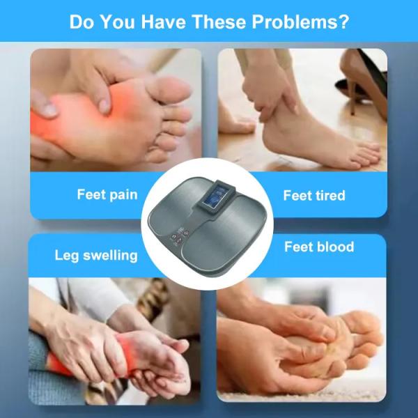 Foot Massage Machine Therapy With Heat Home Office Use Deep Foot Massager Machine