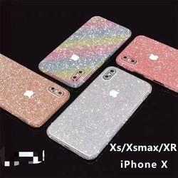 Flash Powder Phone Back Film Border Protection Sticker For 11 Pro Max