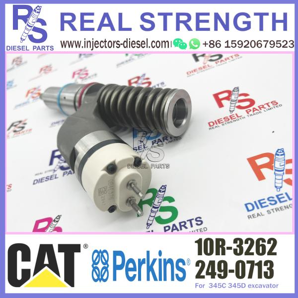 Injetor diesel 249-0713 10r-3262 das peças sobresselentes c13 do motor do gato para o gato c13 do injetor de combustível da lagarta