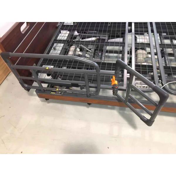 Steel Frame Half Length CE 496mm Hospital Bed Handrail Parts