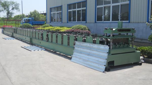 Metal Roll Forming Equipment , Galvanized Floor Decking Forming Machine