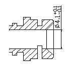 High and Low Temperature Resistant PBT Spark Plug Resistor for Auto Engine