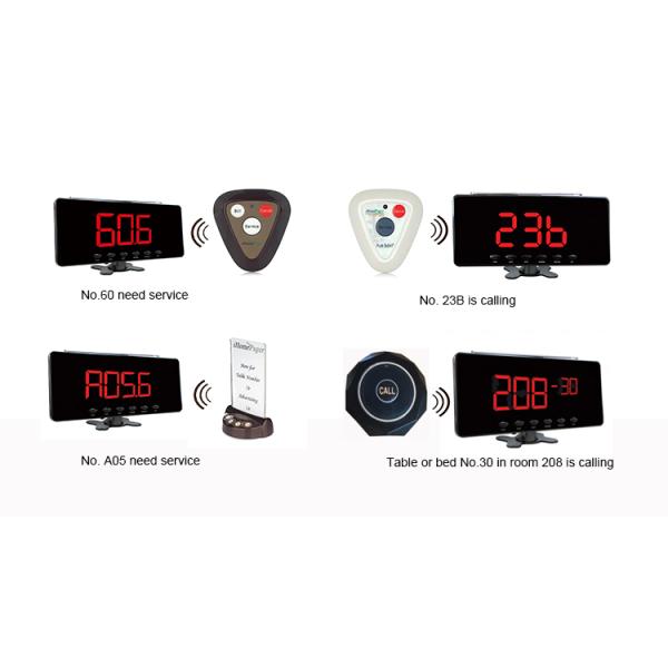 Подходит для сервера / гостей, пейджинг системы вызова стола ресторана