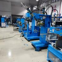 PLC Controlled Joint And Angle Pressing Machine For High Precision Smooth Welding Seams In Kitchen Industry