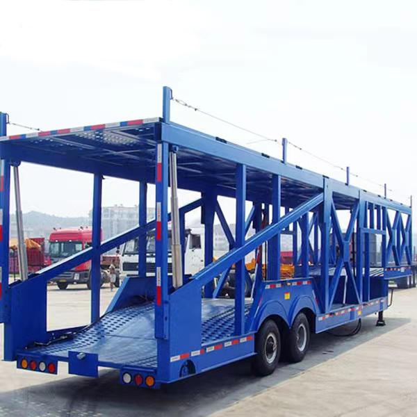 Durable Car Semi Trailer | High Load Capacity & Stabili