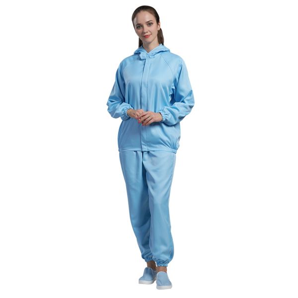 Unisex Agro Sea Foods & Baby Food Processing Industry Work Clothing Stylish Collar Uniforms