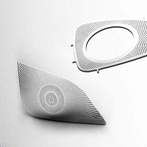 Chemical Etched Automotive Speaker Mesh & Custom Car Audio Grille & Micro-Porous Metal Meshes