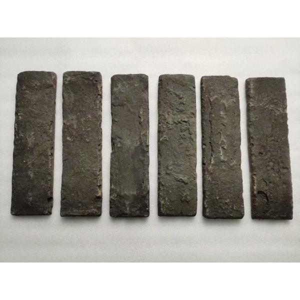 焼結させた205x55x12mmの灰色の薄い一定の煉瓦ベニヤのスリップ