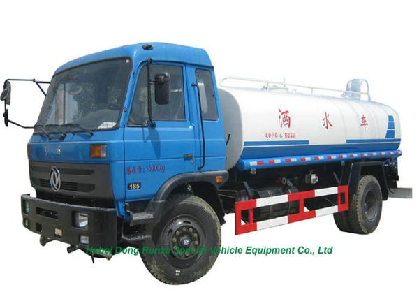 15000L Stainless Steel Potable Water Tank Truck With Water  Pump Sprinkler For  Water Delivery and Spray LHD/RHD