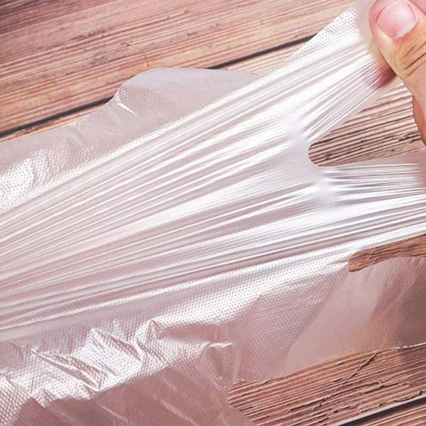 Waterproof Disposable Plastic Gloves , Latex Free Powder Food Grade Clear PE Gloves