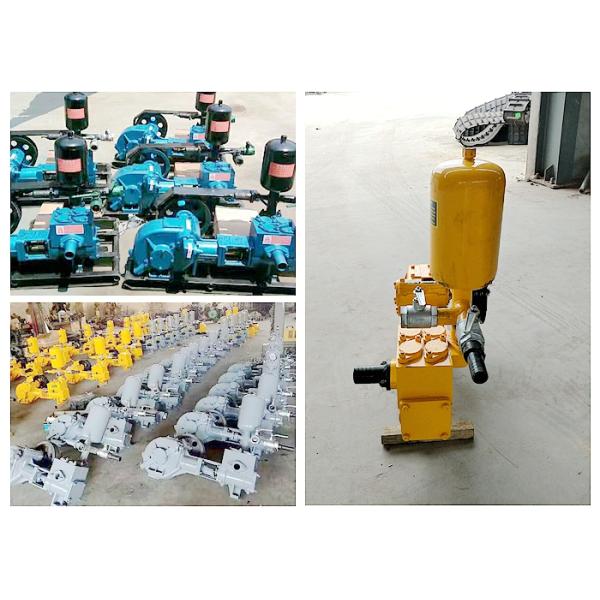 Triplex Small Drilling Rig Mud Pumps , Electric Piston Pump BW160