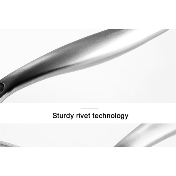 Cocina del panal que fríe el sartén de Pan Nonstick Hybrid Stainless Steel