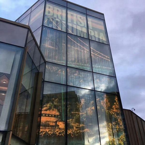 Outdoor Waterproof Transparent LED Screens 5500 Nits For Glass Wall Window
