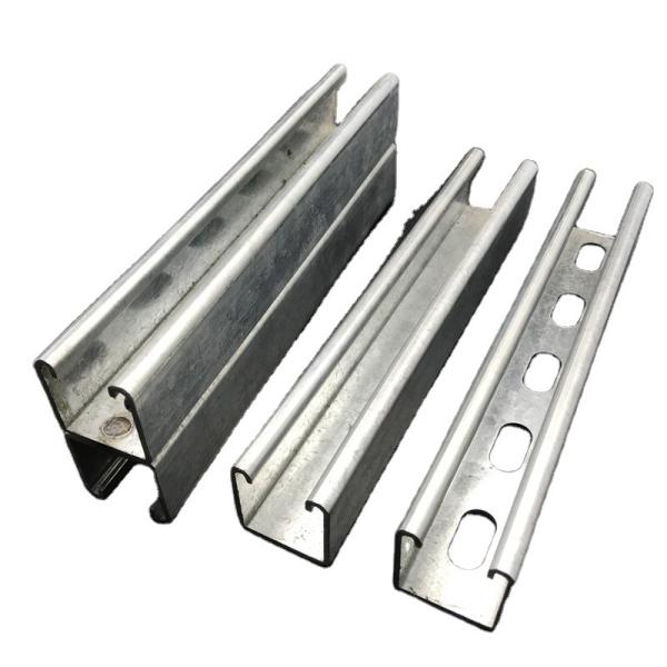 Metal Steel C Profile Slotted Plain Unistrut Strut Channel