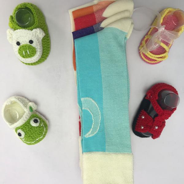 Printed Thick Socks Knitting Machines Cozy Long Socks for Women's Winter Home Casual Style