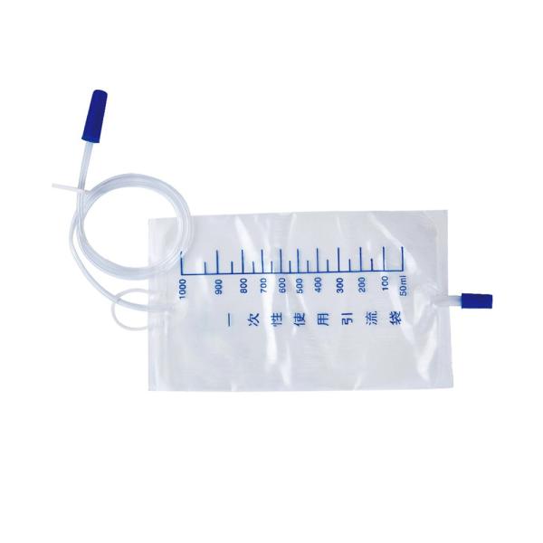 Sterile Disposable Urine Bags 2200ml Urine Drainage Bag For Incontinence Patients