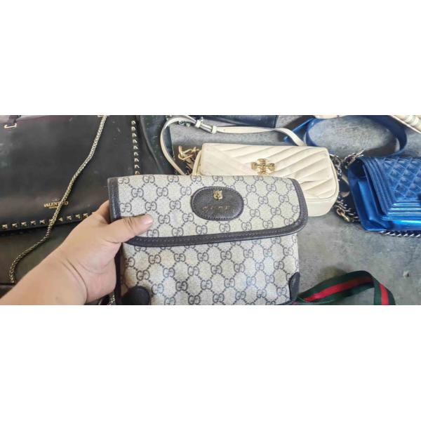 Multi Compartment Leather 2nd Hand Branded Bags Waterproof