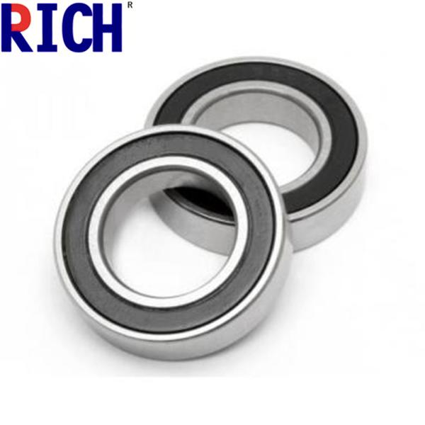 Automotive 2 RS Seal Ball Bearing 6007 Anti Wear Single Row For Roller Skate