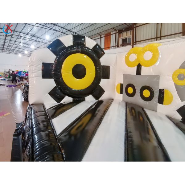 Commercial Inflatable Bounce House Robot Inflatable Bouncy Castle For Party