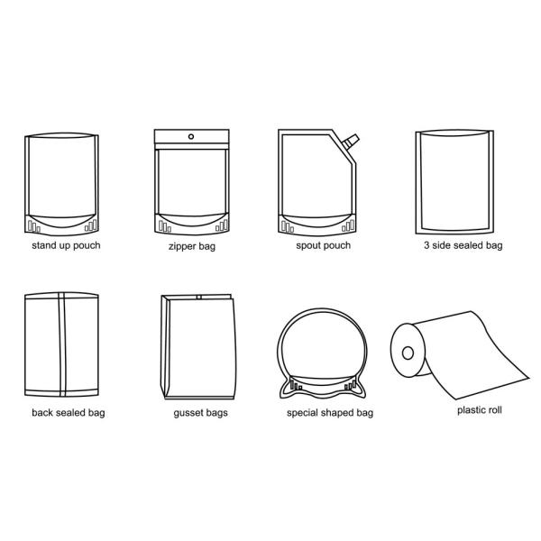 ЛЮБИМЕЦ CPP стоит вверх сумка упаковки еды свежих фруктов с отверстиями сброса молнии