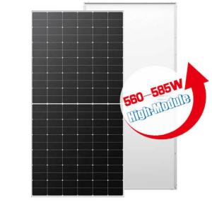 módulos 560w 565w 580W 585W mono Perc Solar Panel Half Cut de 182mm Longi