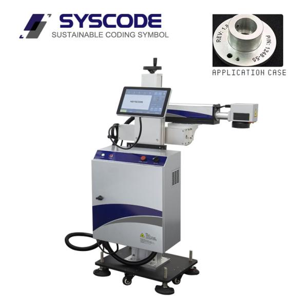 IP54 Fiber Laser Marking Machine Any Angle 100W Low Maintenance Environmentally Friendly