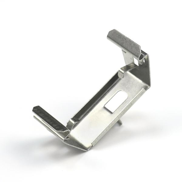 IATF PPAP 0.03mm Battery Spring Clip Cold Stamping Steel Carbon