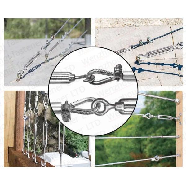 Water Treatment Stainless Steel Closed Body Turnbuckle M16 M2 M24 for Shandong Buy Jis F7020 M4 Marine Eye Eye Hand Wheel