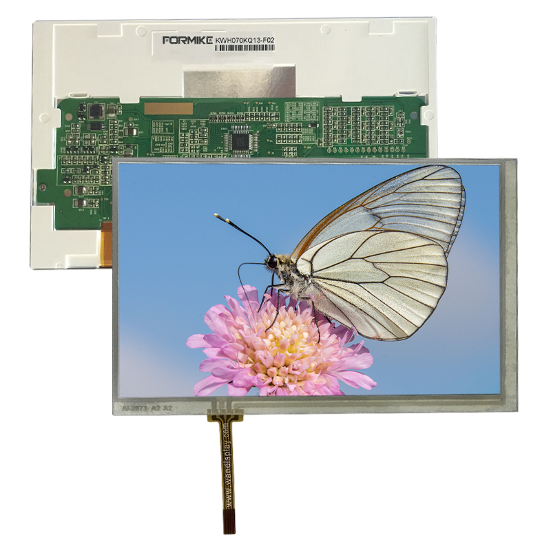 RGB TTL 800x480 40 Pin TFT 7 Inch LCD Display Resistive Touch Screen